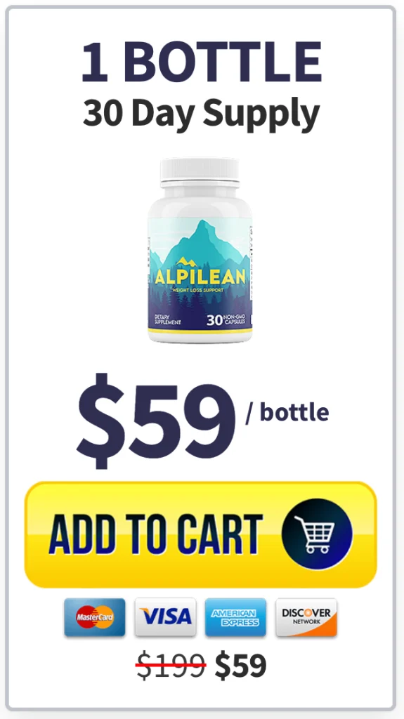 Alpilean Pricing 1